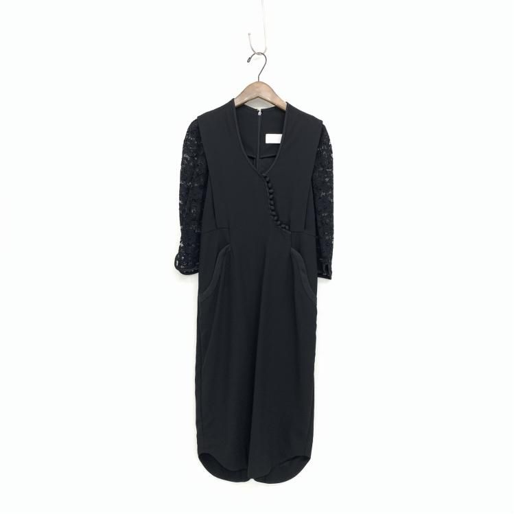 Mame Kurogouchi マメクロゴウチ Lace Sleeve Dress レース Mame Kurogouchi マメクロゴウチ Lace Sleeve Dress レース