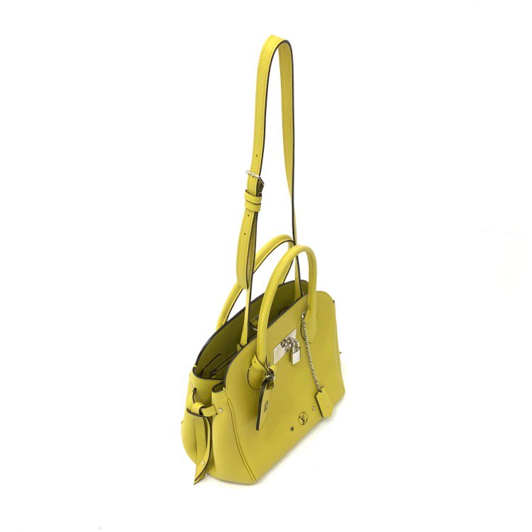 LOUIS VUITTON ルイヴィトン ミラPM グレインレザー ハンドバック 黄色系 ヴェールアシッド M51446 2WAYショルダーバック カバン 鞄 ブランドバッグ