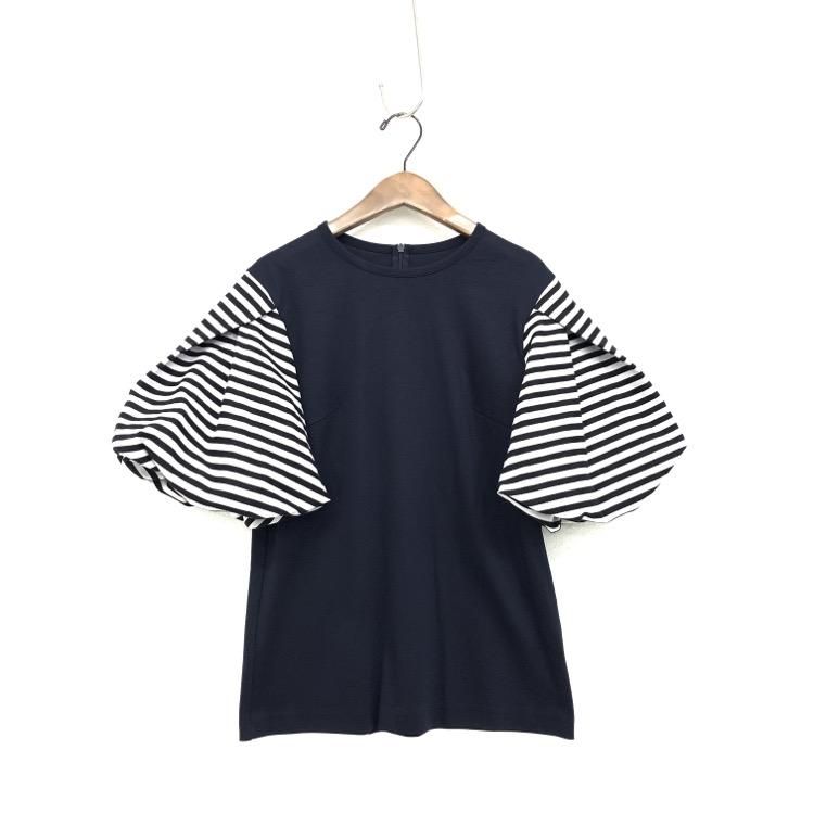 BORDERS at BALCONY ボーダーズアットバルコニー PUFF SLEEVE TEE ...