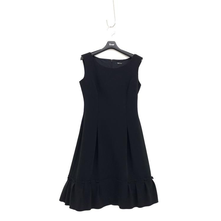 ルネ Rene ベーシック basic 21SS ワンピース ロング 34 紺 - ワンピース ルネ Rene ベーシック basic 21SS ワンピース ロング 34 紺 - ワンピース