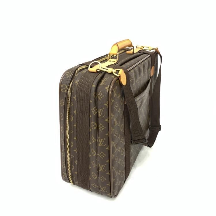 LOUIS VUITTON ルイ・ヴィトン サテライト53 モノグラム ボストン ...