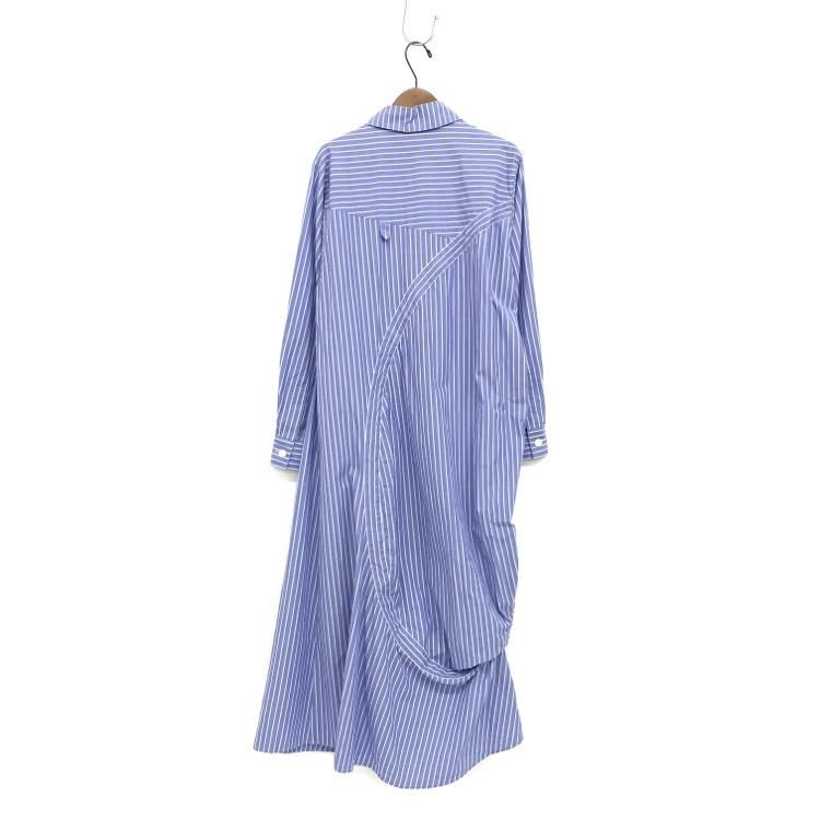 お歳暮 のし ホウガ HOUGA waltz ワンピース ストライプシャツドレス dress ワンピース
