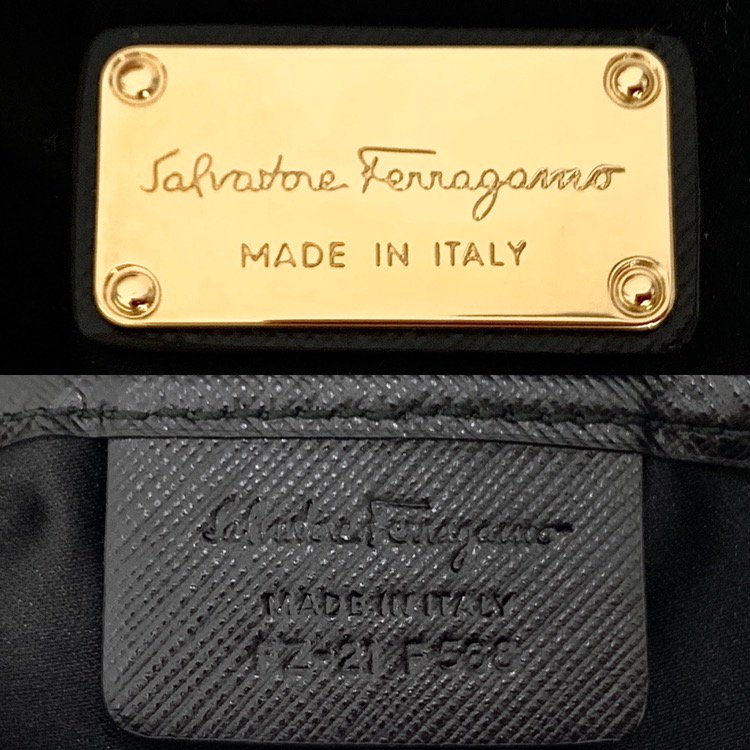 Ferragamo　LYDIA　ヴァラリボン　ショルダーバッグ　チェーン本品は全て鑑定済みの商品です