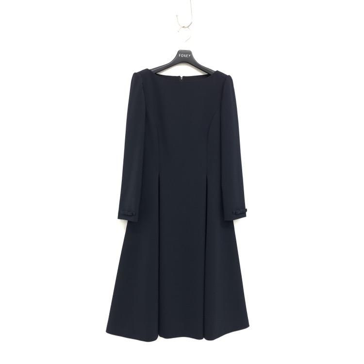 FOXEY NEWYORK フォクシー オデッサドレス ワンピース 袖口リボン FOXEY NEWYORK フォクシー オデッサドレス ワンピース 袖口リボン