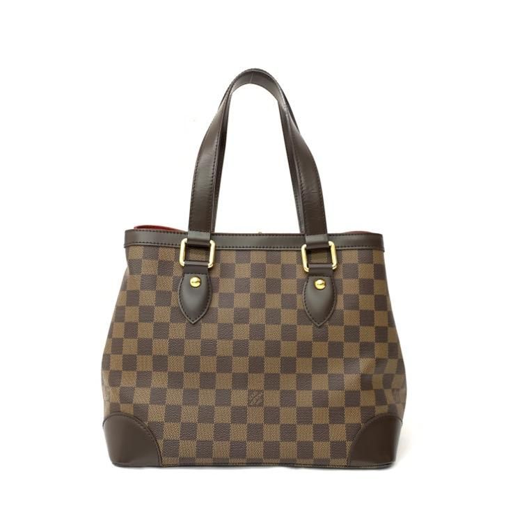 LOUIS VUITTON ハムプステッドPM ハンドバッグ ダミエ エベヌ