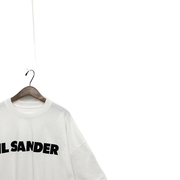 JIL SANDER ジルサンダー ロゴプリント オーバーサイズ Tシャツ ...