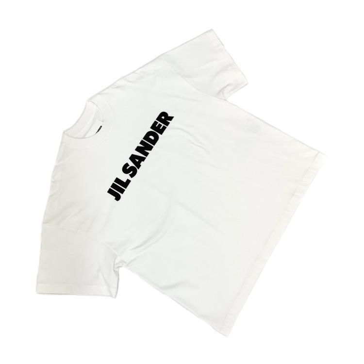 JIL SANDER ジルサンダー ロゴプリント オーバーサイズ Tシャツ ...