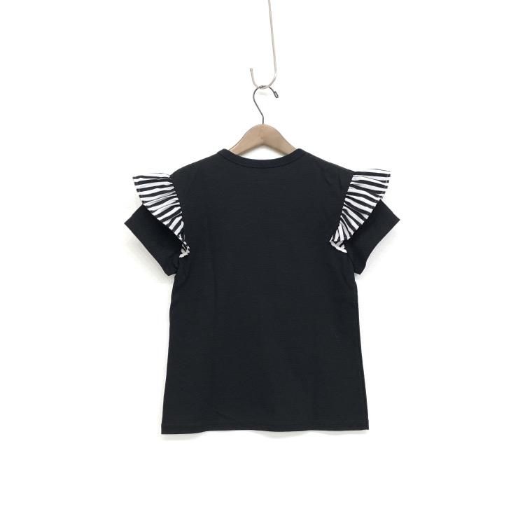 専用!未使用タグ✳︎ボーダーズアットバルコニー Tシャツ トップス 袖フリル 38 BORDERS at BALCONY ボーダーズアットバルコニー フリルTシャツ