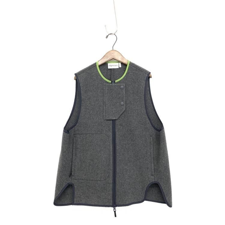 nagonstans/ENFOLD ナゴンスタンス asymmetry slit vest フリース nagonstans/ENFOLD ナゴンスタンス asymmetry slit vest フリース