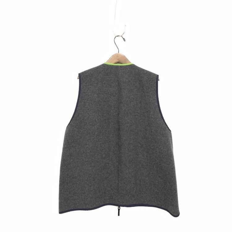 nagonstans/ENFOLD ナゴンスタンス asymmetry slit vest フリース nagonstans/ENFOLD ナゴンスタンス asymmetry slit vest フリース