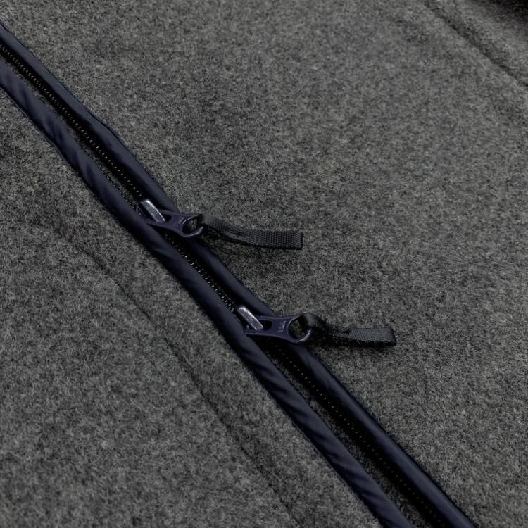 nagonstans/ENFOLD ナゴンスタンス asymmetry slit vest フリース nagonstans/ENFOLD ナゴンスタンス asymmetry slit vest フリース