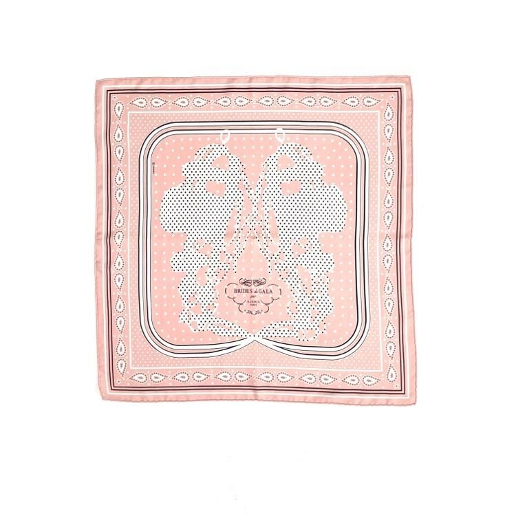 HERMES エルメス カレ55 ブリッドドゥガラ バンダナ スカーフ BRIDES HERMES エルメス カレ55 ブリッドドゥガラ バンダナ スカーフ BRIDES