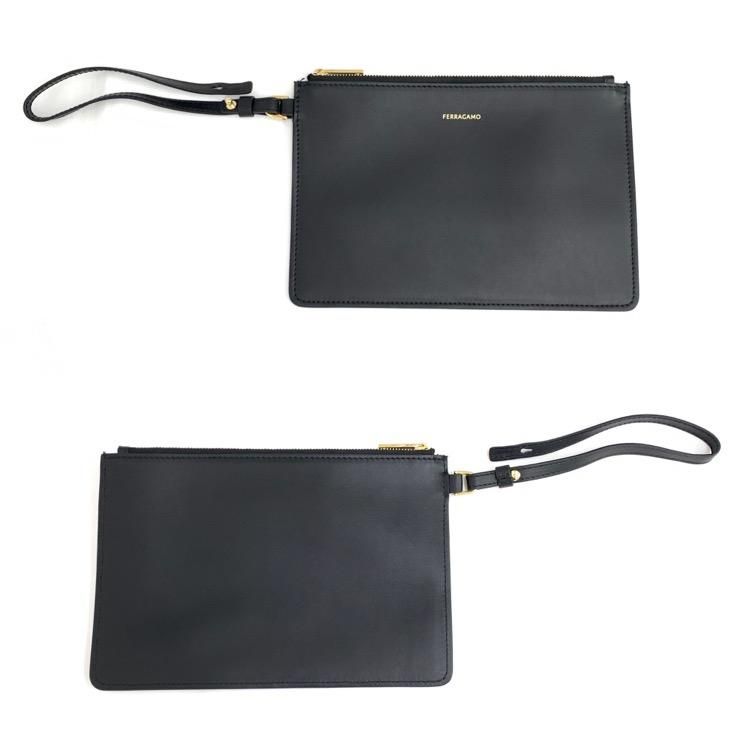 Salvatore Ferragamo フェラガモ メッシュ トートバッグ ポーチ付き