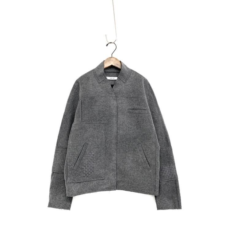 ADEAM/FOXEY アディアム フォクシー カシミヤBLEND ジャケット グレー