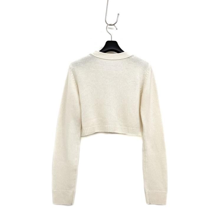 FOXEY フォクシー カーディガン カシミヤコンパクト ホワイト 38 38097 FOXEY フォクシー カーディガン カシミヤコンパクト ホワイト 38 38097