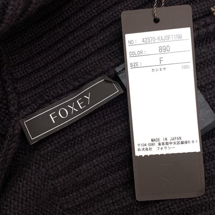 FOXEY フォクシー カーディガン クレセント カシミヤボレロ ポート F FOXEY フォクシー カーディガン クレセント カシミヤボレロ ポート F