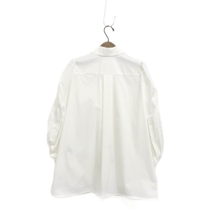 Mame Kurogouchi マメクロゴウチ Curved Pleated Shirt カーブ Mame Kurogouchi マメクロゴウチ Curved Pleated Shirt カーブ
