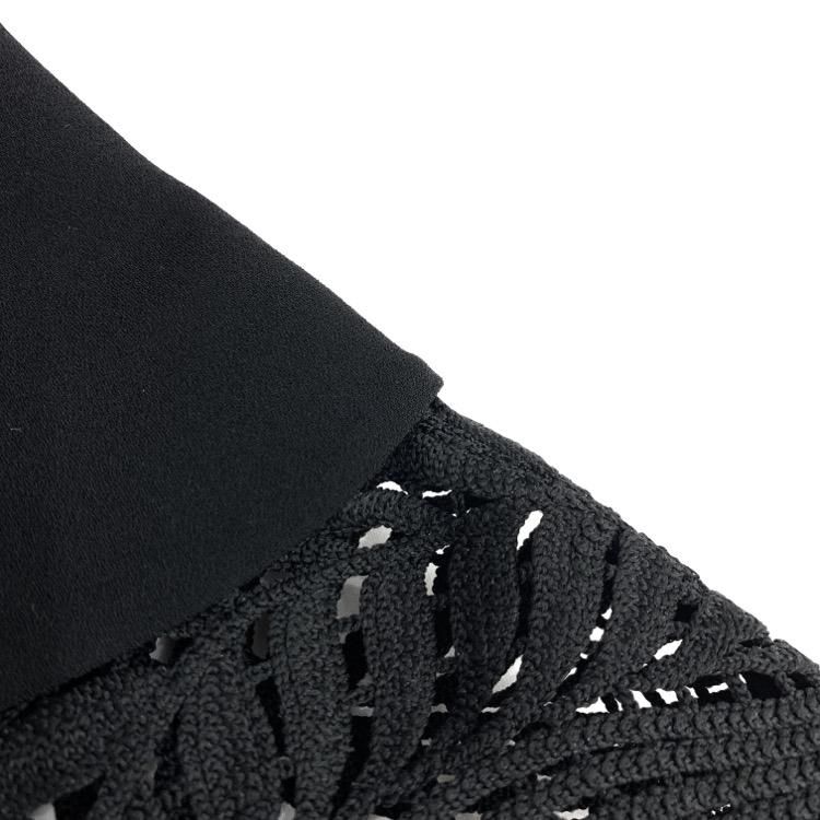 Mame Kurogouchi マメクロゴウチ Embroidered Cuff Top レース Mame Kurogouchi マメクロゴウチ Embroidered Cuff Top レース
