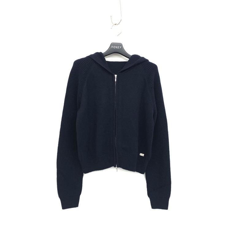 FOXEY フォクシー ニットパーカー フローレンス フーディ カシミヤ FOXEY フォクシー ニットパーカー フローレンス フーディ カシミヤ