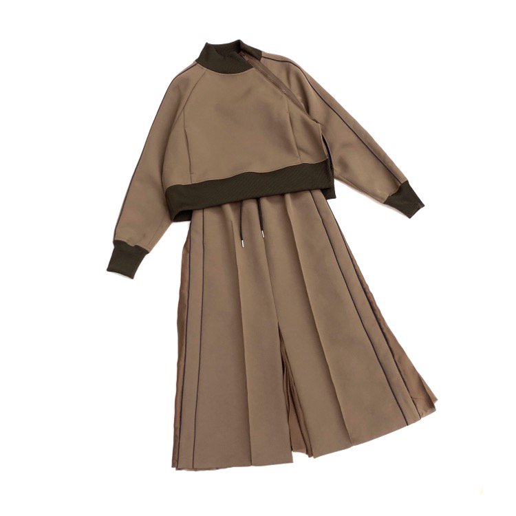 sacai サカイ Technical Jersey Topu0026Skirt テクニカルジャージーセットアップ 22-06184/22-06185 -  7YORKU ONLINE