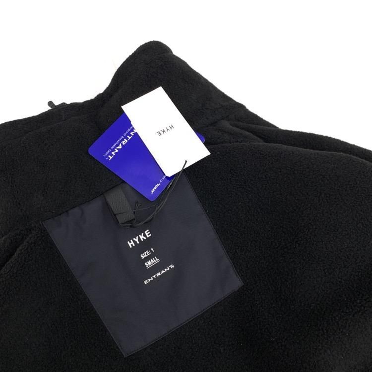 HYKE ハイク ENTRANT THERMAL SMOCK 裏フリースナイロンブルゾン HYKE ハイク ENTRANT THERMAL SMOCK 裏フリースナイロンブルゾン
