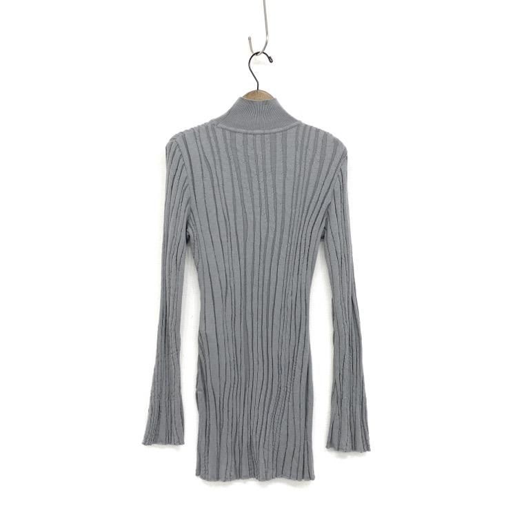 Mame Kurogouchi マメクロゴウチ Winding Ribbed High Neck