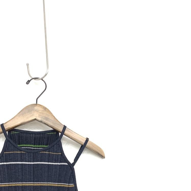 Mame Kurogouchi マメクロゴウチ Random Ribbed Plaid Knitted Mame Kurogouchi マメクロゴウチ Random Ribbed Plaid Knitted