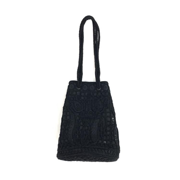 注目■Mame Kurogouchi■コーディング刺繍バケットバッグ 2色 Mame Kurogouchi マメクロゴウチ Cord Embroidery Bucket Bag