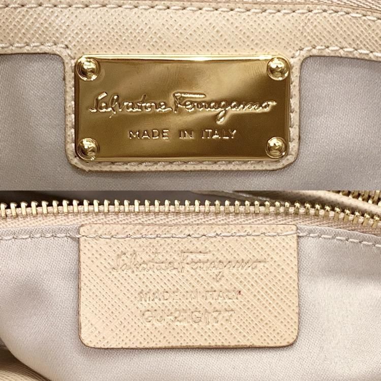 Salvatore Ferragamo フェラガモ チェーンショルダートート バッグ 