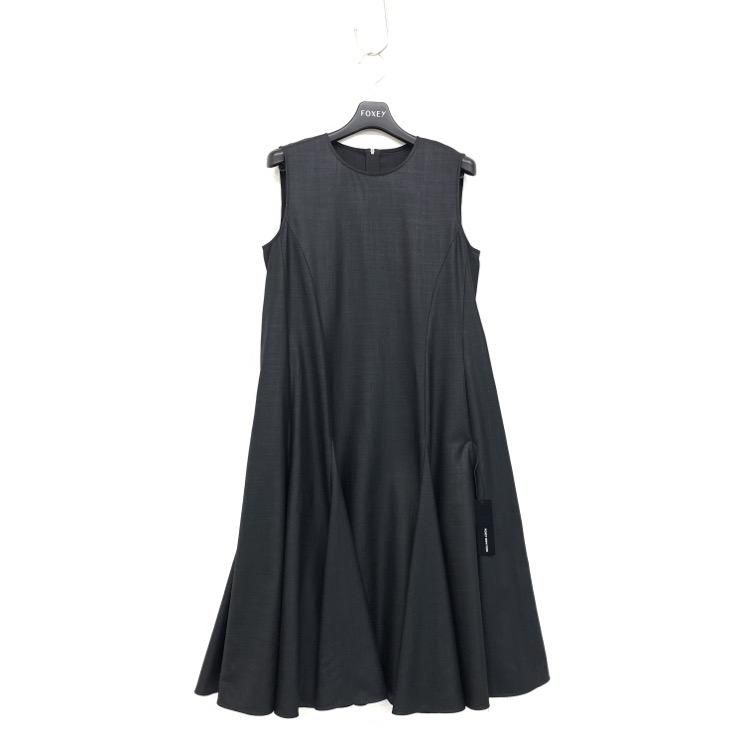 FOXEY NEW YORK フォクシー ドレス レチェ フレア ワンピース ブラック FOXEY NEW YORK フォクシー ドレス レチェ フレア ワンピース ブラック