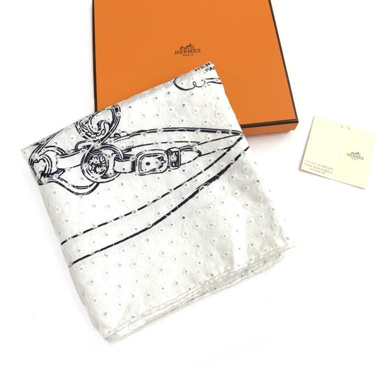 HERMES エルメス カレ70 イングリッシュエンブロイダリー ブリッド・ドゥ・ガラ シルクスカーフ - 7YORKU ONLINE HERMES エルメス カレ70 イングリッシュエンブロイダリー ブリッド・ドゥ・ガラ シルクスカーフ - 7YORKU ONLINE