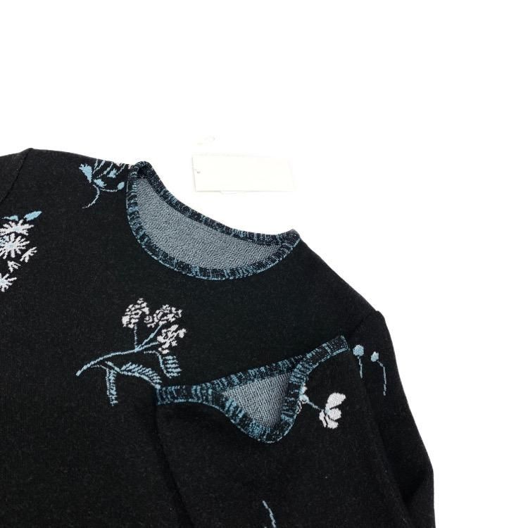 Mame Kurogouchi マメクロゴウチ Floral Jacquard Knitted Dress Mame Kurogouchi マメクロゴウチ Floral Jacquard Knitted Dress