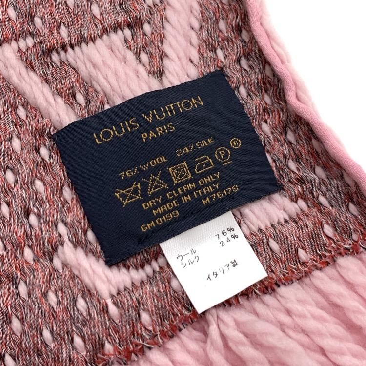 LOUIS VUITTON ルイ・ヴィトン マフラー エシャルプ・ロゴマニア LOUIS VUITTON ルイ・ヴィトン マフラー エシャルプ・ロゴマニア