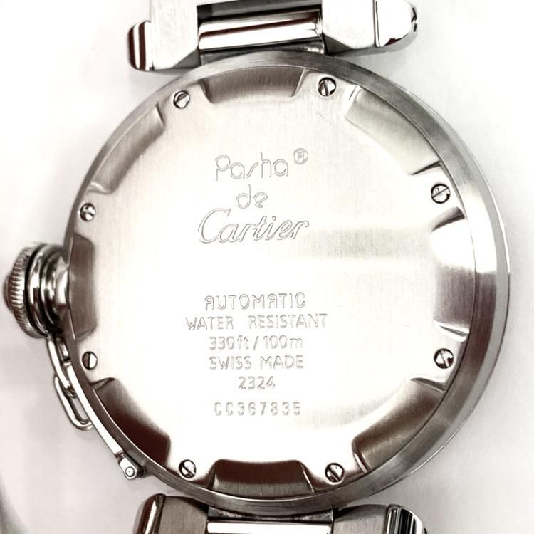Cartier カルティエ パシャC 2324 35mm グレイ文字盤 自動巻き Cartier カルティエ パシャC 2324 35mm グレイ文字盤 自動巻き