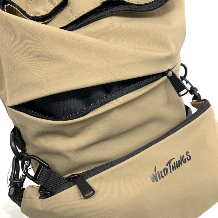 JUN MIKAMI×WILD THINGSコラボ 3LAYER BACKPACK ジュンミカミ