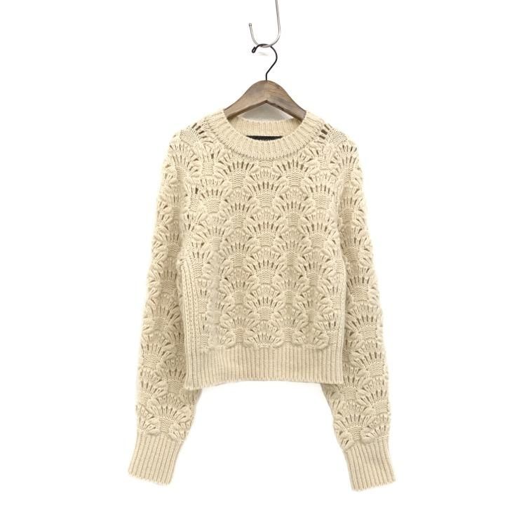 PHOTOCOPIEU フォトコピュー CROCHET SWEATER LILA クロシェ