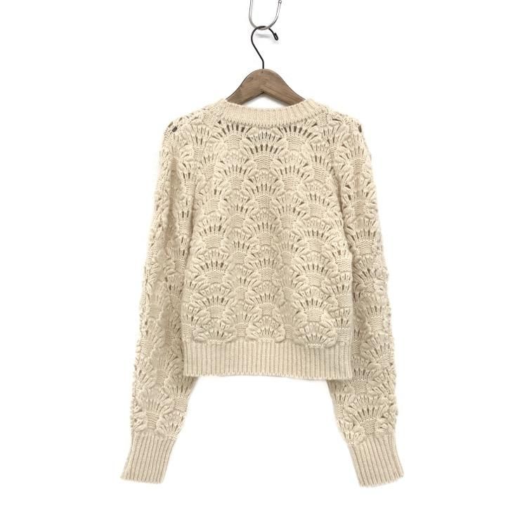 グランド牧場 セレクトセール PHOTOCOPIEU フォトコピュー CROCHET SWEATER LILA クロシェ ニット+セーター