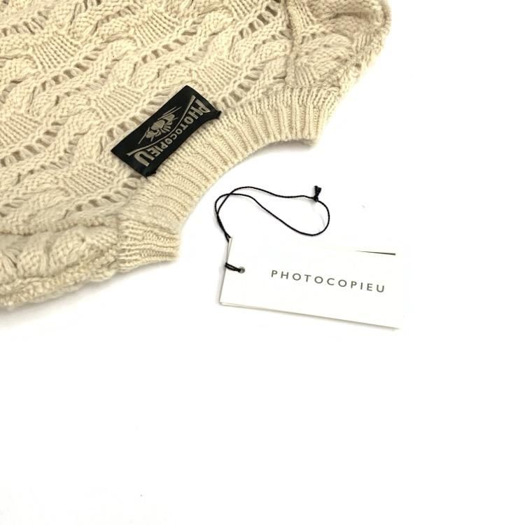PHOTOCOPIEU フォトコピュー CROCHET SWEATER LILA クロシェ PHOTOCOPIEU フォトコピュー CROCHET SWEATER LILA クロシェ