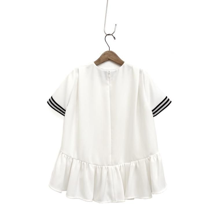 BORDERS at BALCONY ボーダーズアットバルコニー ペプラム ブラウス 袖 BORDERS at BALCONY ボーダーズアットバルコニー ペプラム ブラウス 袖