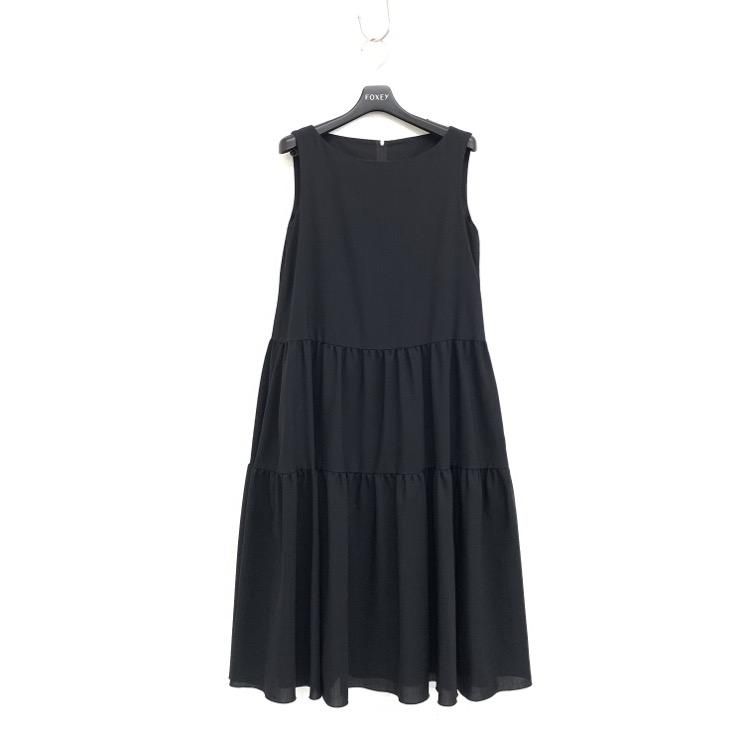 FOXEY NEWYORK フォクシー ナンタケットドレス ブラック 38 FOXEY NEWYORK フォクシー ナンタケットドレス ブラック 38