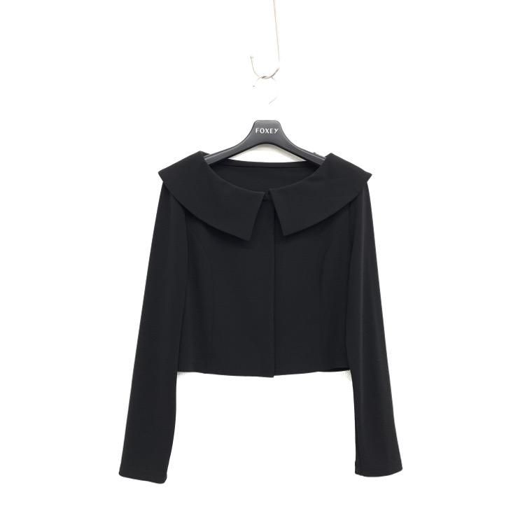 FOXEY NEWYORK フォクシー ジャケット アリア ブラック 38 43477-NSJOX FOXEY NEWYORK フォクシー ジャケット アリア ブラック 38 43477-NSJOX