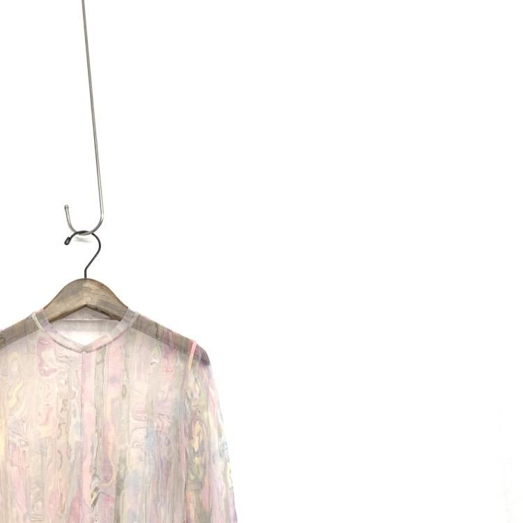Mame Kurogouchi マメクロゴウチ Marble Print Sheer Jersey Mame Kurogouchi マメクロゴウチ Marble Print Sheer Jersey