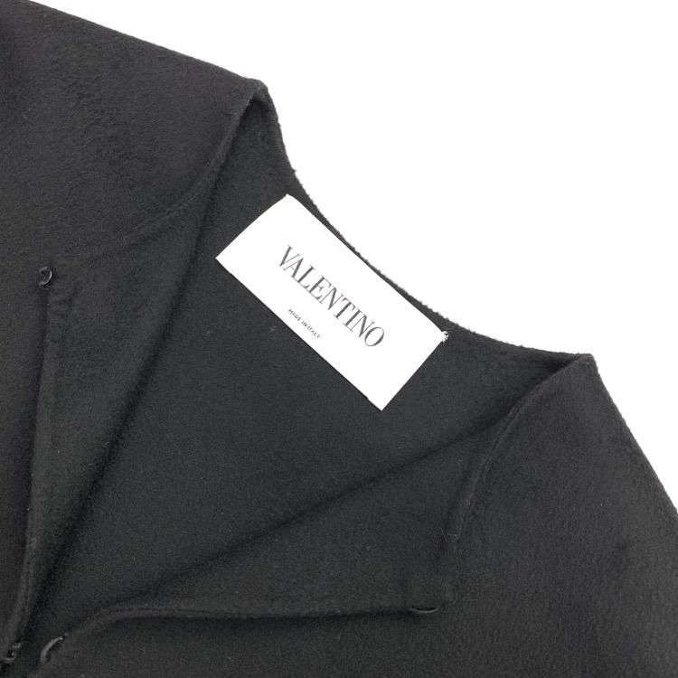 VALENTINO ヴァレンティノ ラッフルスリーブケープ コート VALENTINO ヴァレンティノ ラッフルスリーブケープ コート
