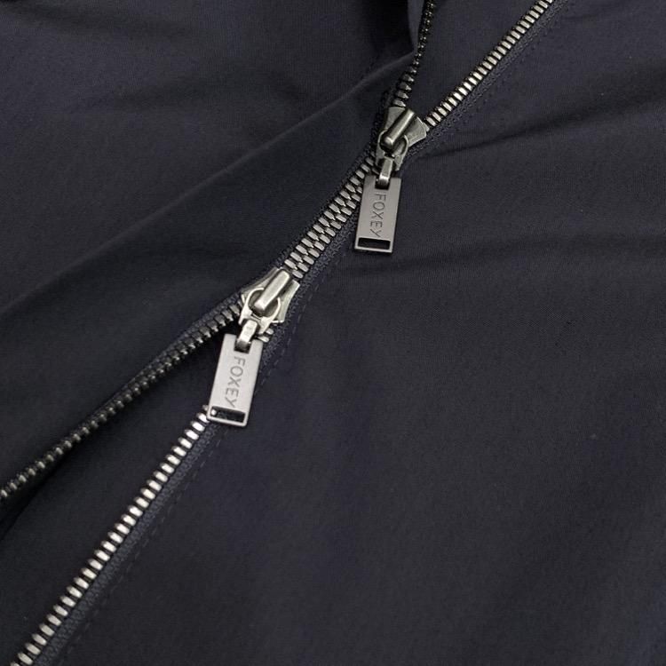 FOXEY フォクシー フレンチブルゾン ウールシルク フーディ FOXEY フォクシー フレンチブルゾン ウールシルク フーディ