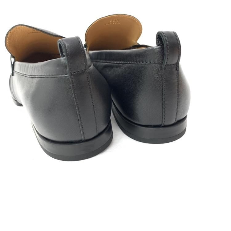 TOD'S トッズ Tチェーン ローファー ブラック 38.5/25.5cm TOD'S トッズ Tチェーン ローファー ブラック 38.5/25.5cm