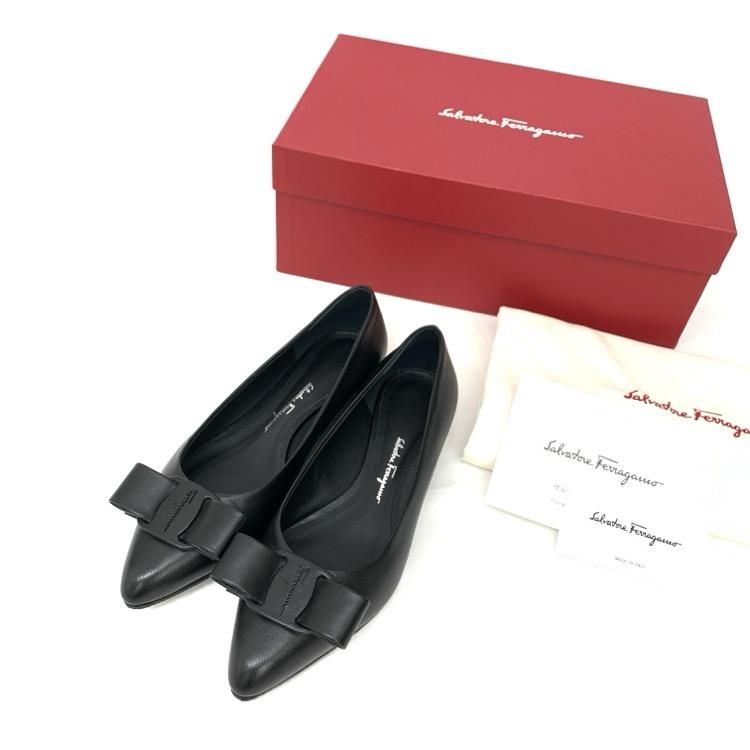 Ferragamo フェラガモ VIVA 2.0 パンプス ブラック 6D - 7YORKU Ferragamo フェラガモ VIVA 2.0 パンプス ブラック 6D - 7YORKU