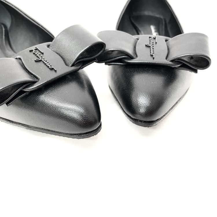 Ferragamo フェラガモ VIVA 2.0 パンプス ブラック 6D - 7YORKU Ferragamo フェラガモ VIVA 2.0 パンプス ブラック 6D - 7YORKU