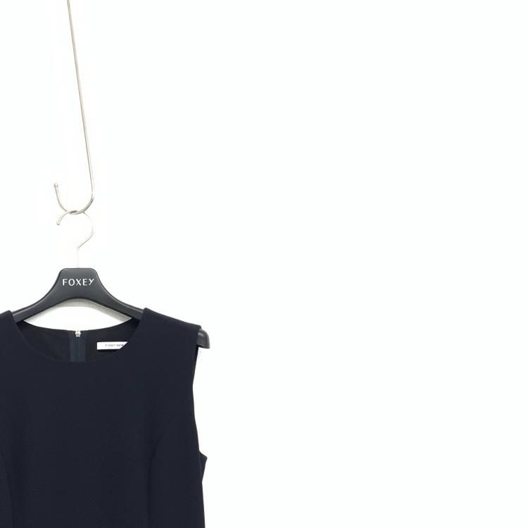 FOXEY NEWYORK フォクシー バックティアード ドレス ワンピース FOXEY NEWYORK フォクシー バックティアード ドレス ワンピース