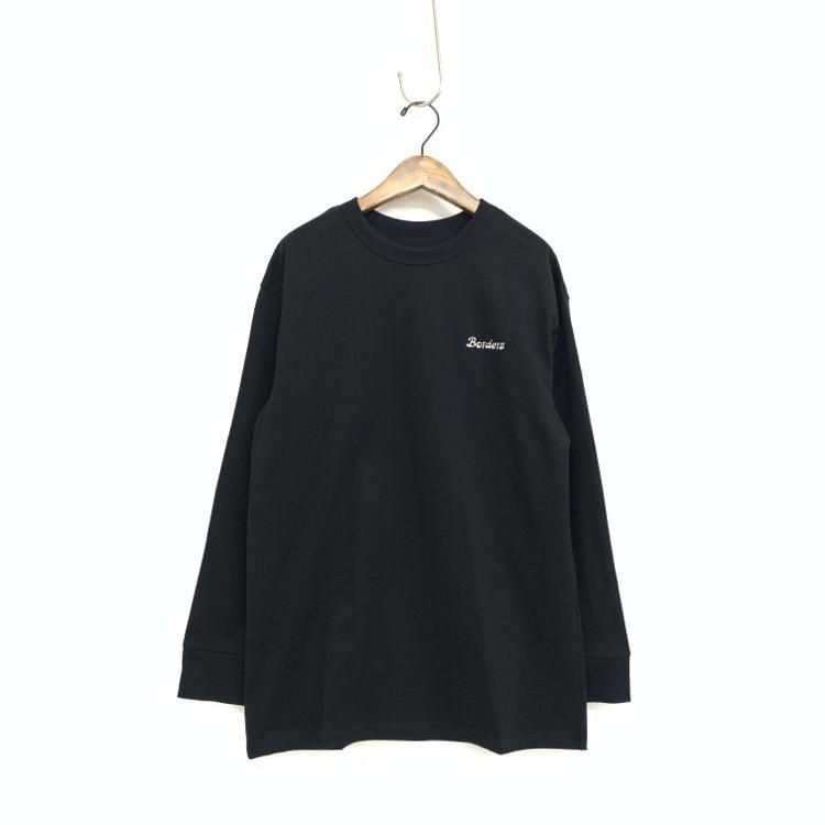 新しい季節 ボーダーズアットバルコニー ポップアップ限定Tシャツ 黒 L