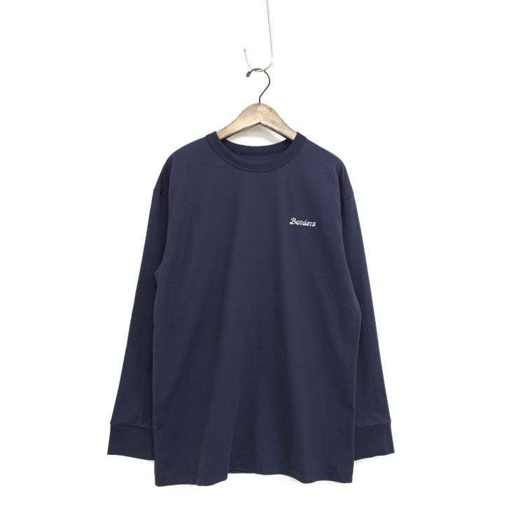 BORDERS at BALCONY ボーダーズアットバルコニー エルボーパッチロングスリーブTEE ネイビー 38 - 7YORKU ONLINE BORDERS at BALCONY ボーダーズアットバルコニー エルボーパッチロングスリーブTEE ネイビー 38 - 7YORKU ONLINE